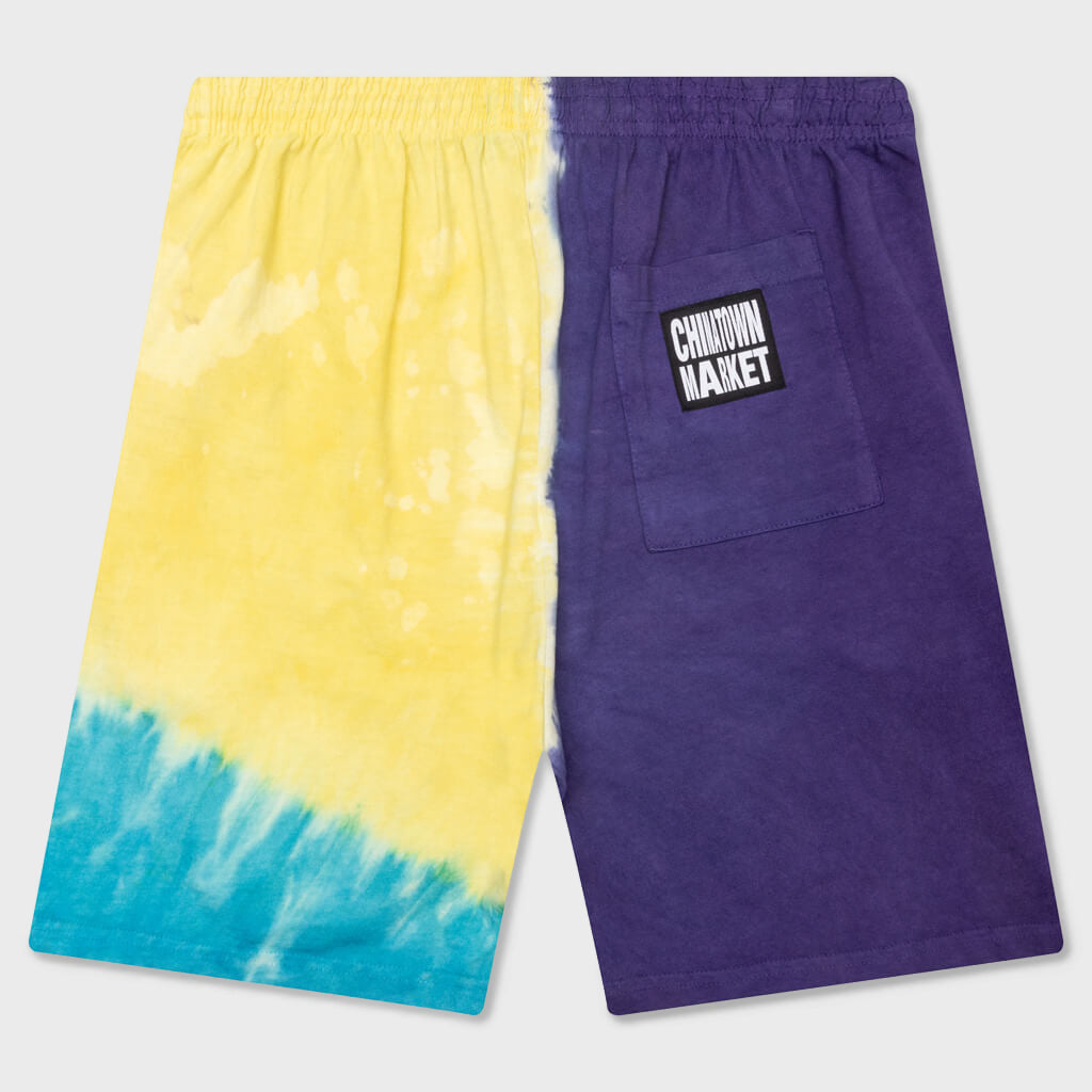 Chinatown UV Arc PYB Tie Dye Shorts - Tie Dye