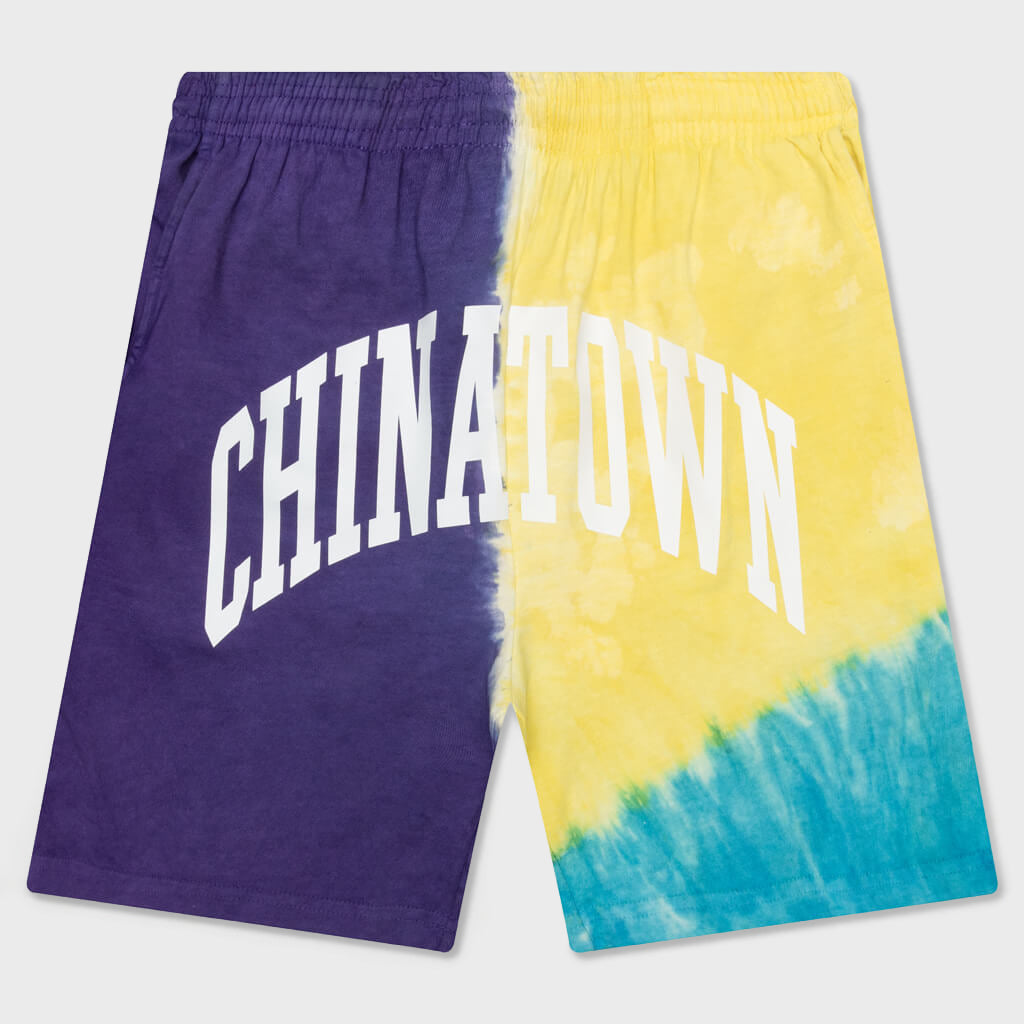 Chinatown UV Arc PYB Tie Dye Shorts - Tie Dye