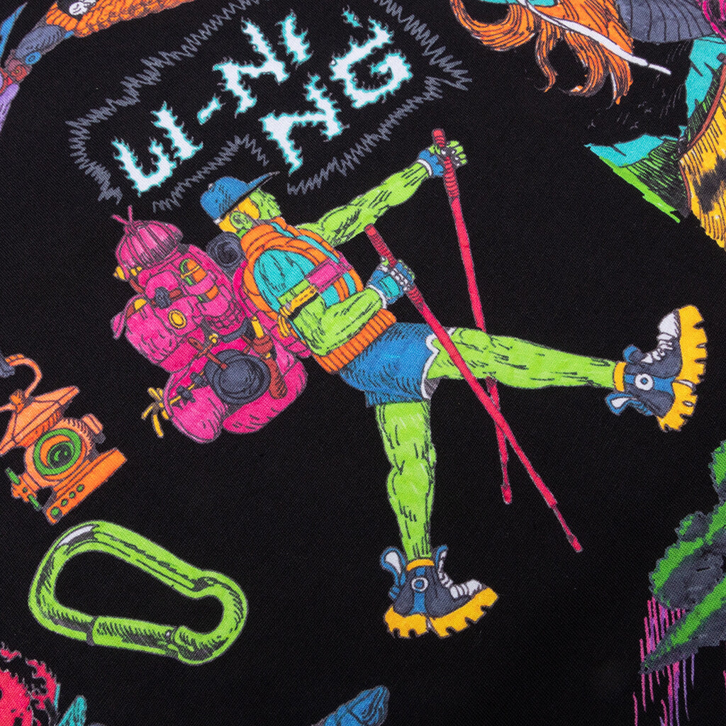 Shooting Stars AOP T-Shirt - Black