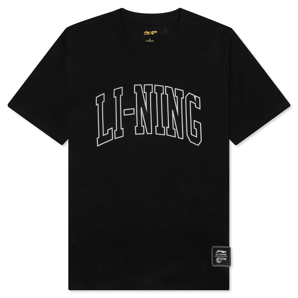The Great Beyond Slogan T-Shirt - Black