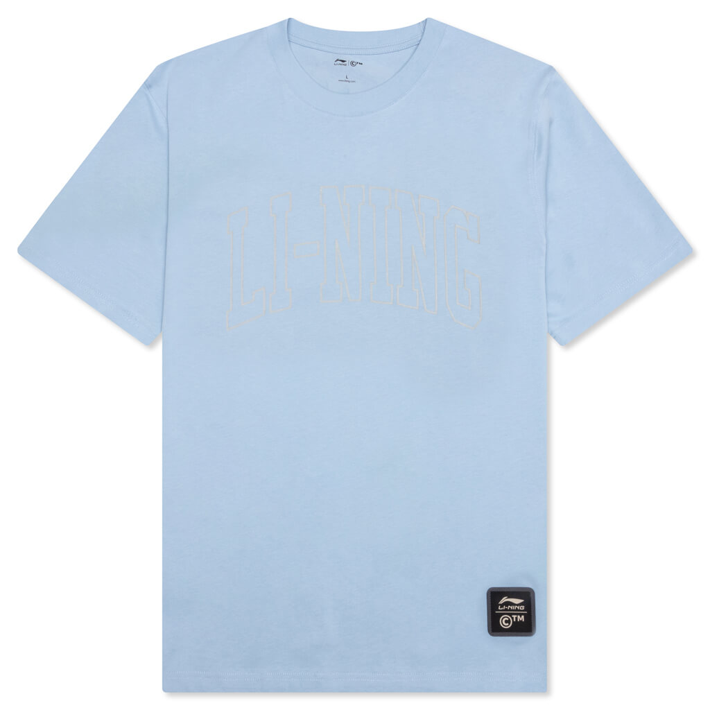 The Great Beyond Slogan T-Shirt - Blue