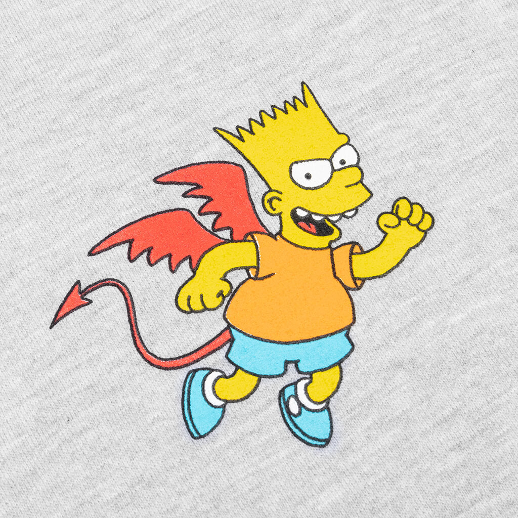 Devil Arc Hoodie - Ash