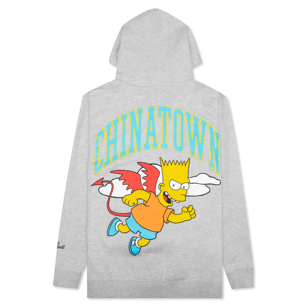 Devil Arc Hoodie - Ash
