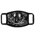 Paisley Face Mask - Black