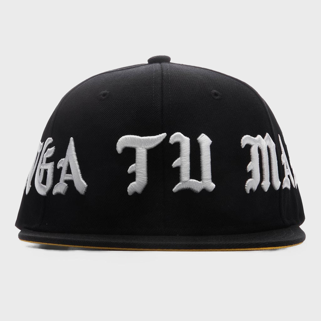 Chinga Fitted Hat - Black