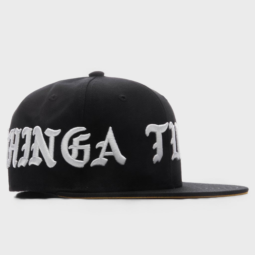 Chinga Fitted Hat - Black
