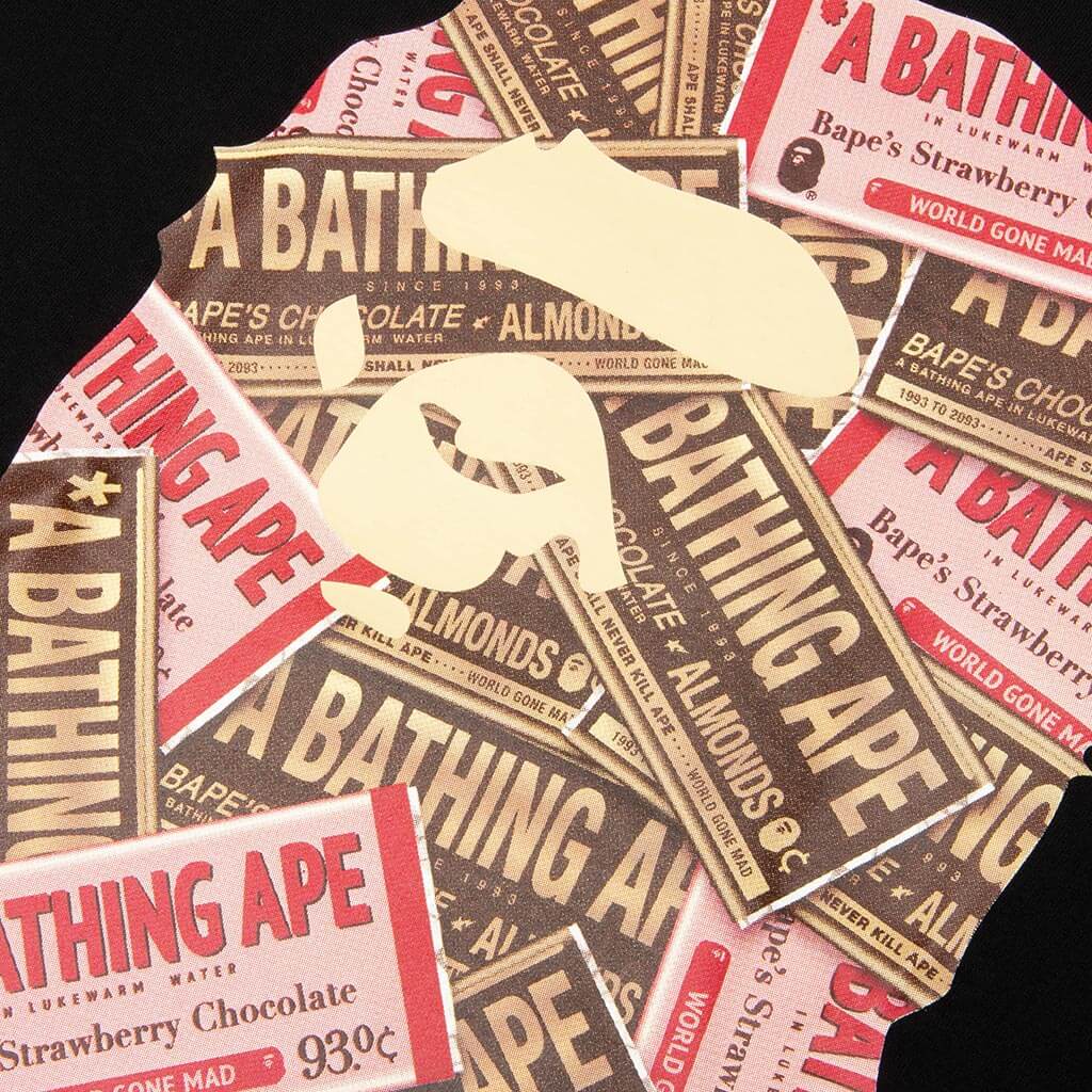 Chocolate Ape Head Tee - Black