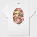 Chocolate Ape Head Tee - White