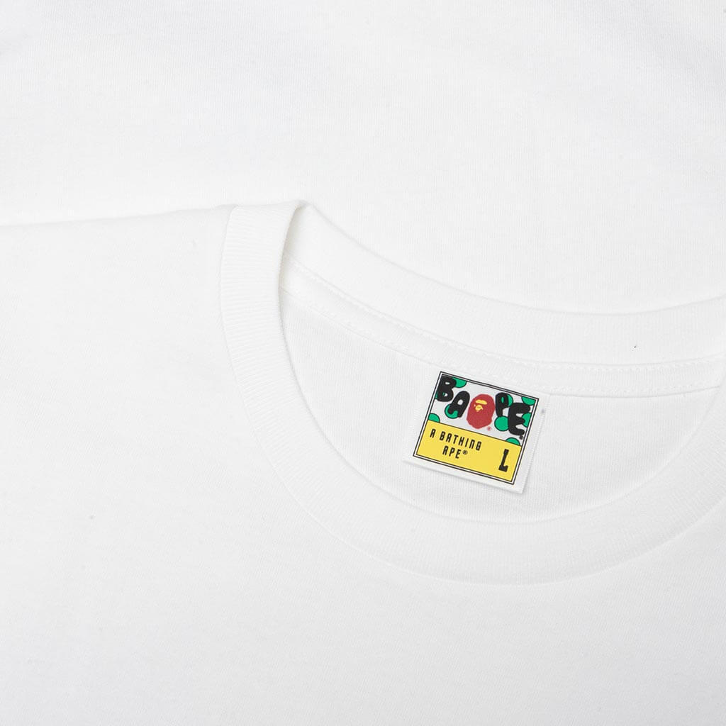 Chocolate Ape Head Tee - White