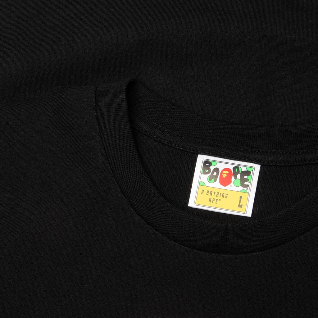 Chocolate Bar Ape Head Tee - Black