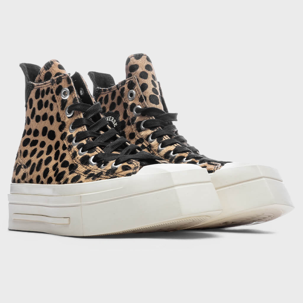 Chuck 70 De Luxe Squared HI - Black/Egret
