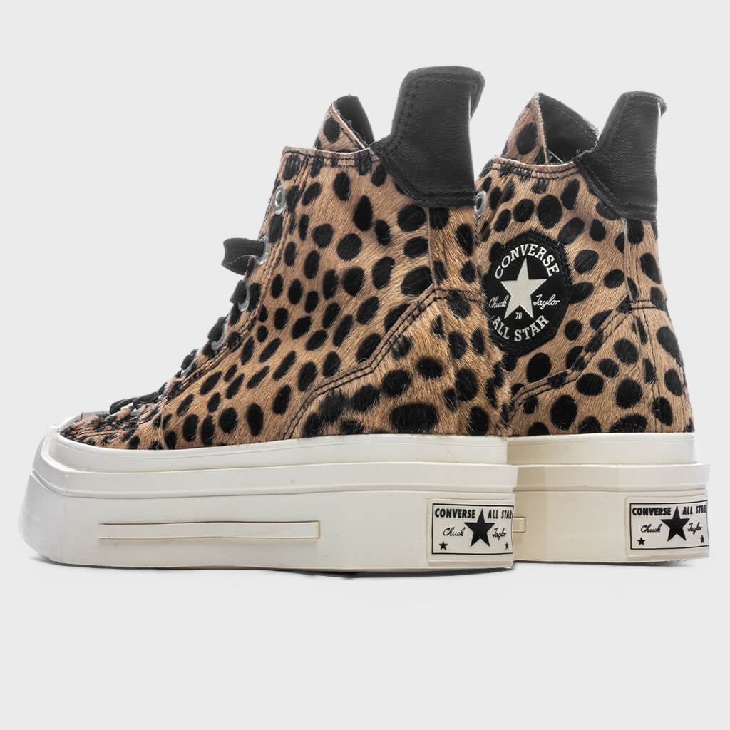 Chuck 70 De Luxe Squared HI - Black/Egret