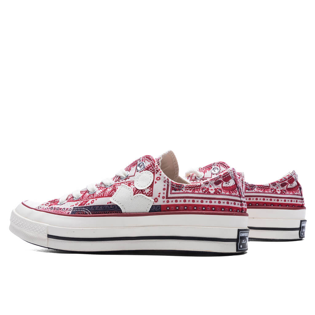Chuck 70 Ox - Vanilla Ice/Red/Black