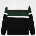 Chusen-Dyed Cotton Jersey L/S T-Shirt - Black/Multi