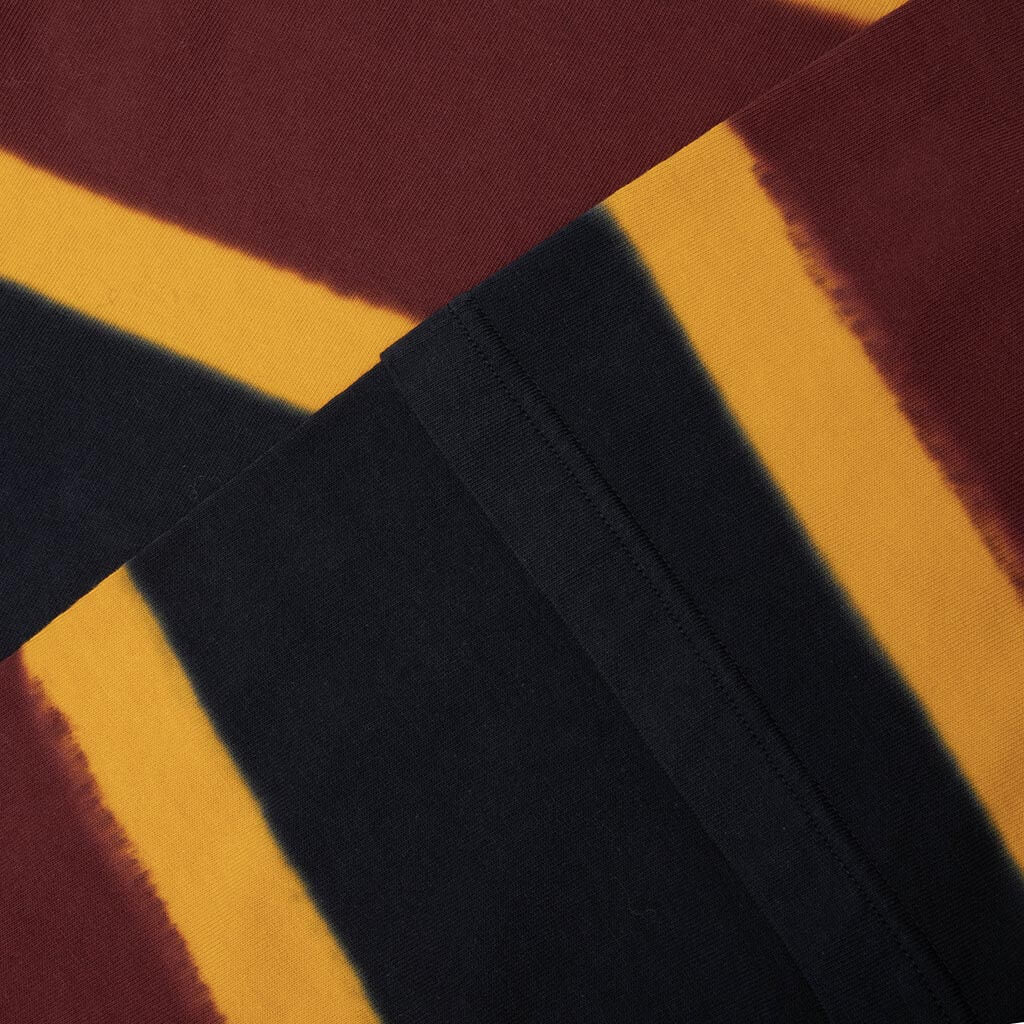 Chusen-Dyed Cotton Jersey L/S T-Shirt - Navy/Multi