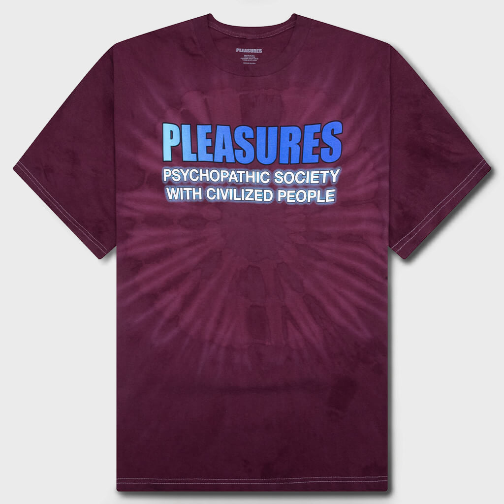 Civilized T-Shirt - Purple Dye