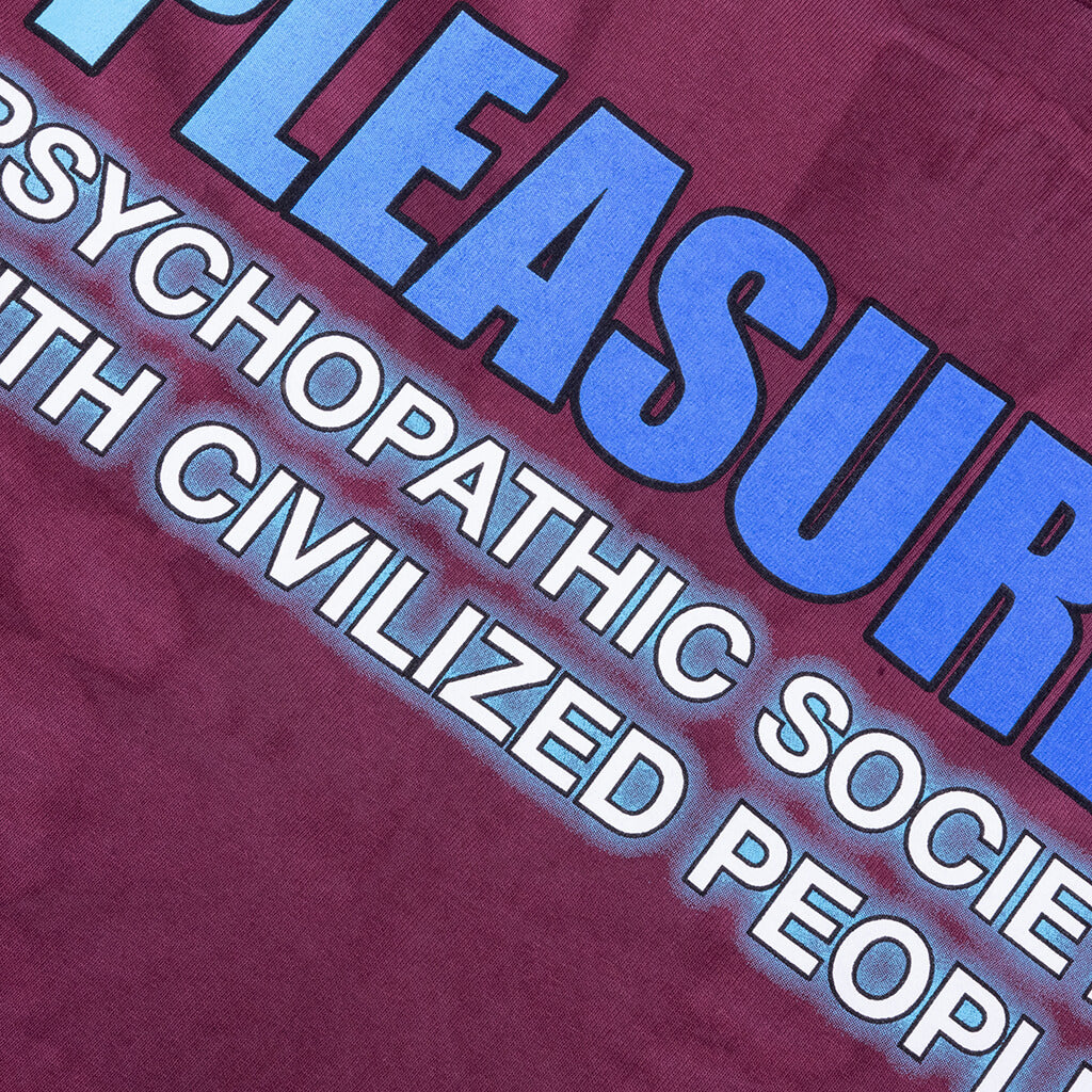 Civilized T-Shirt - Purple Dye