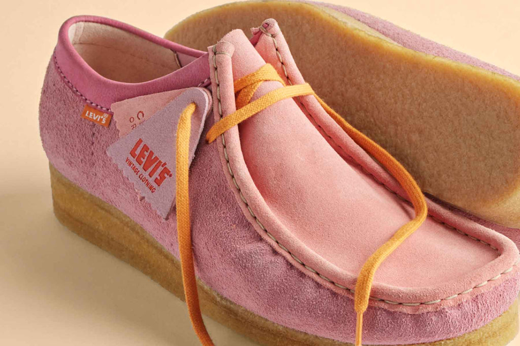Vintage Wallabee - Pink Combi