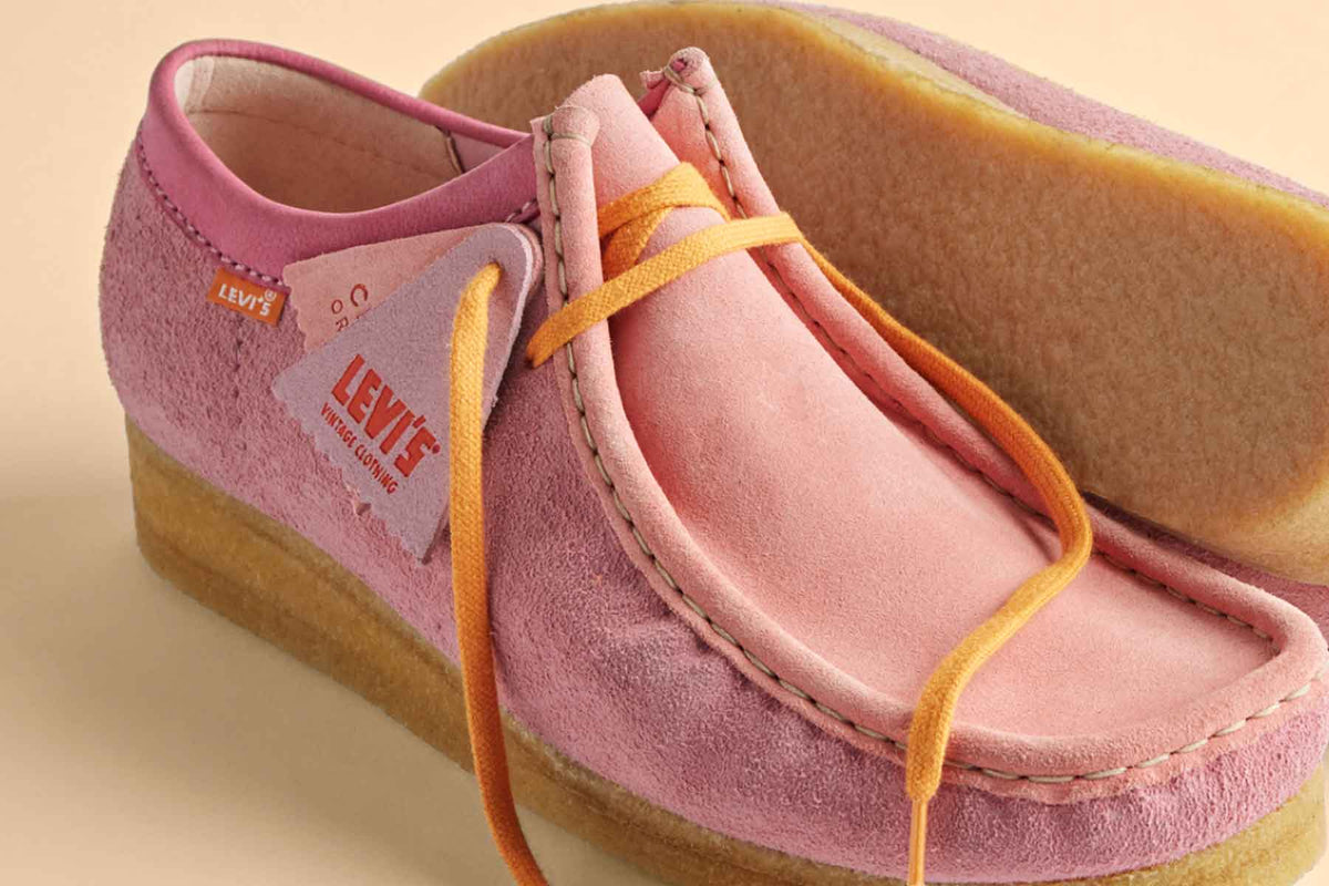 Vintage Wallabee - Pink Combi