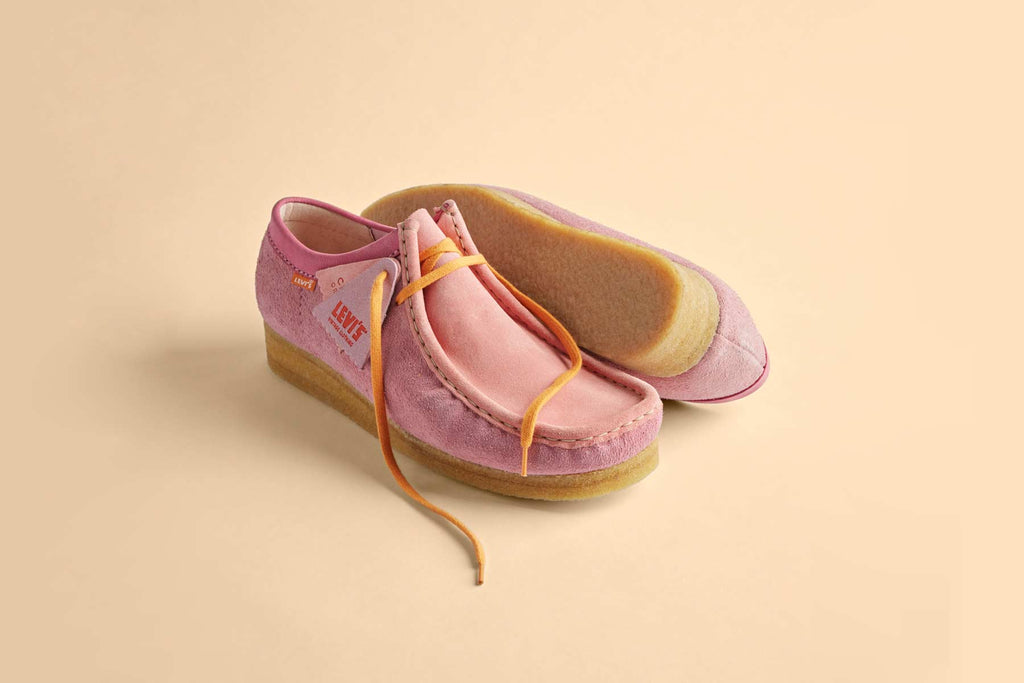 Vintage Wallabee - Pink Combi