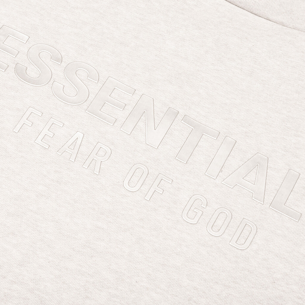 Classic Fleece Crewneck - Heather Stone