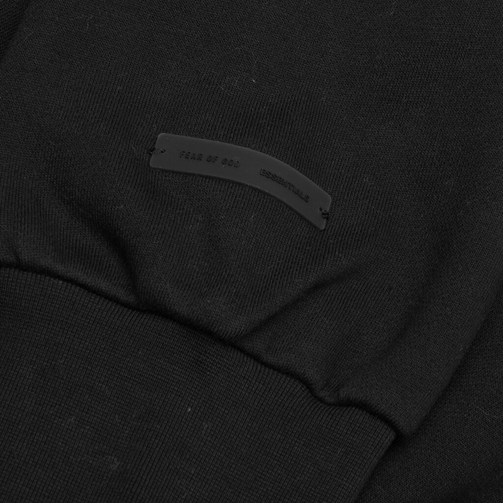Classic Fleece Crewneck - Jet Black