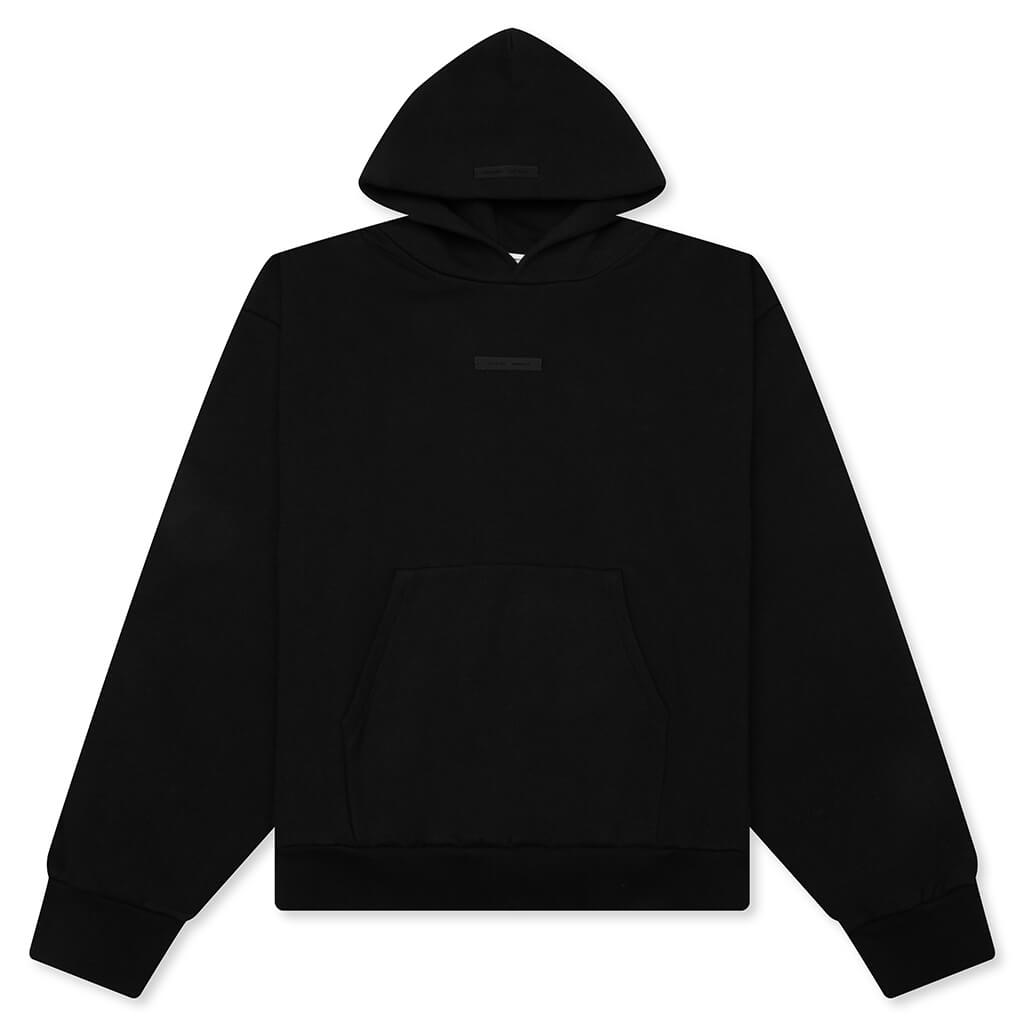 Classic Fleece Hoodie - Jet Black