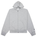 Classic Fleece Zip-Up Hoodie - Concrete Heather