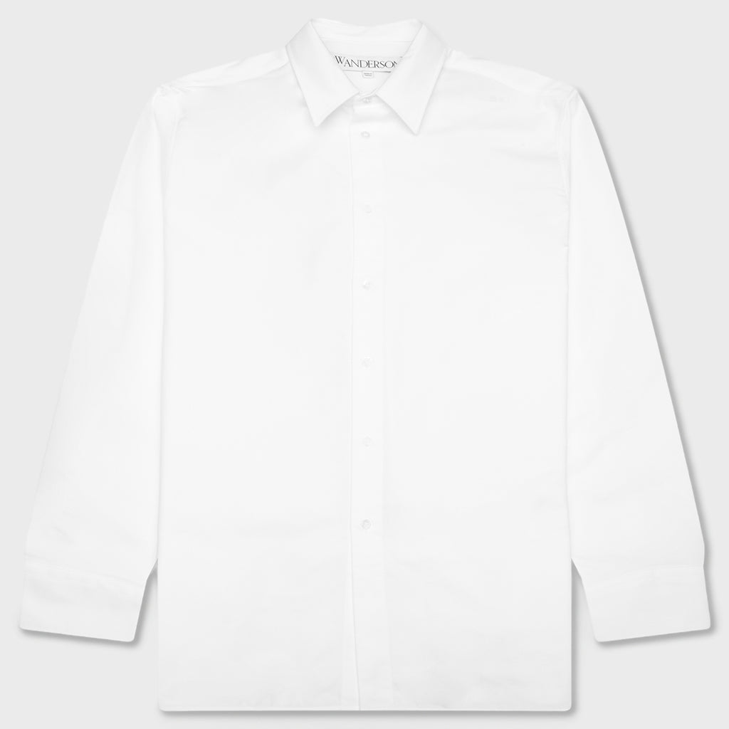 Classic Fit Cotton Oxford Shirt - White