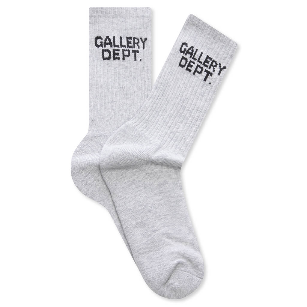 Clean Socks - Heather Grey