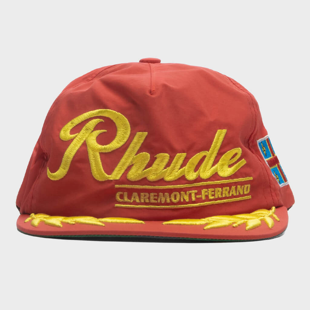 Clermont-Ferrand Souvenir Hat - Bright Red/Yellow