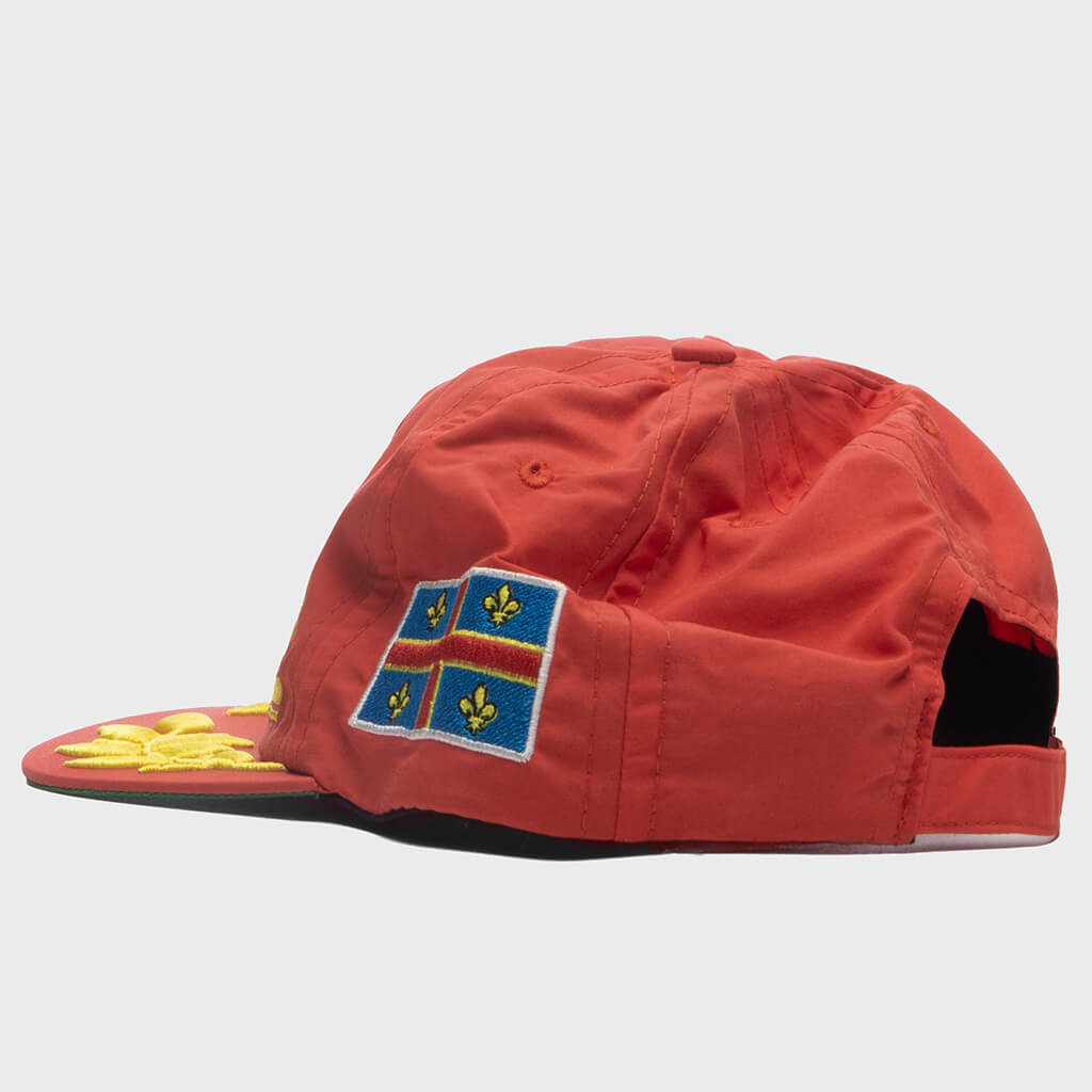 Clermont-Ferrand Souvenir Hat - Bright Red/Yellow