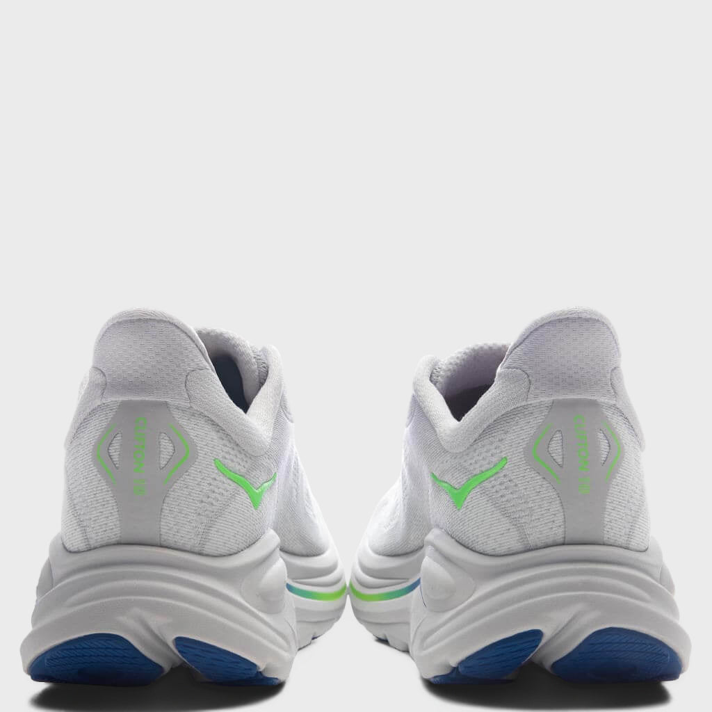 Clifton 10 - Ash Grey/Neon Green