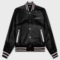 Club Amiri Leather Varsity - Black