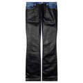 Coated Indigo Flare - Black