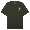 Cocktail Lounge T-Shirt - Dark Khaki