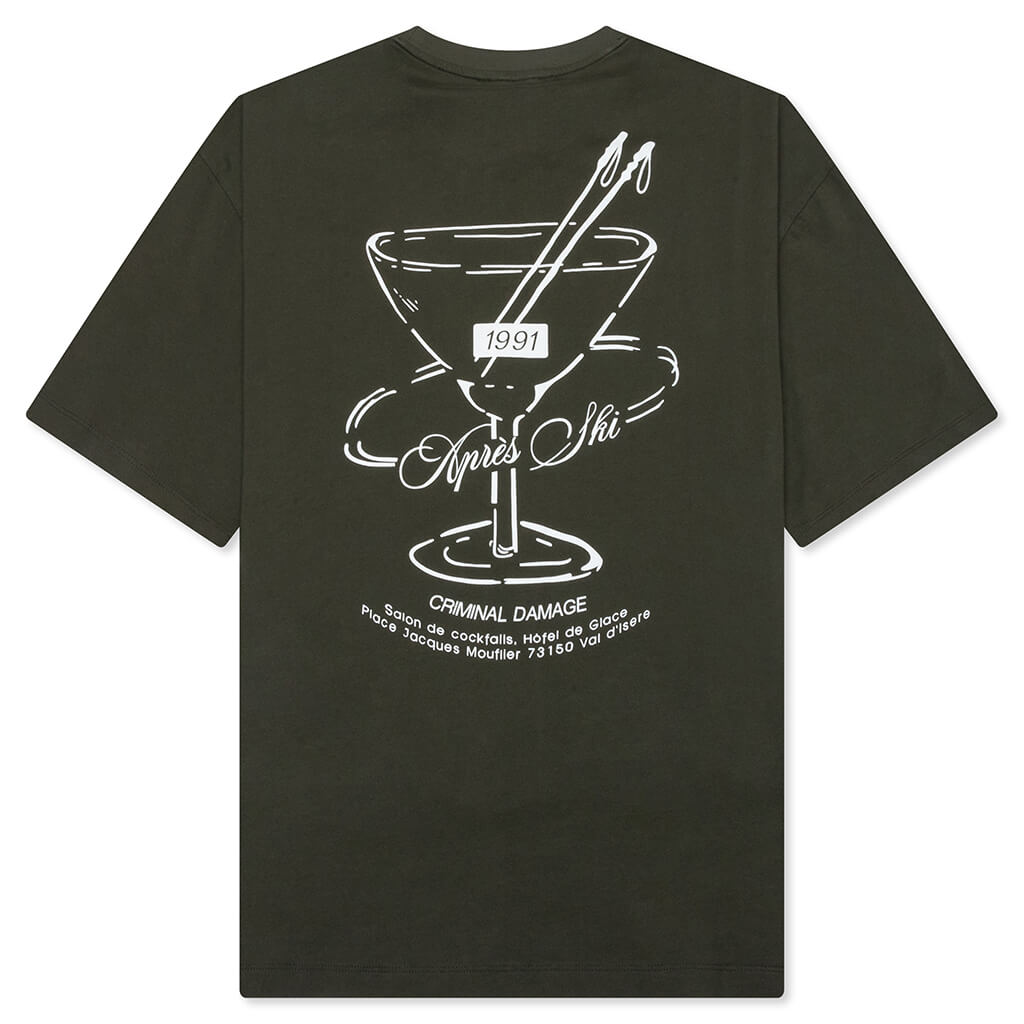 Cocktail Lounge T-Shirt - Dark Khaki