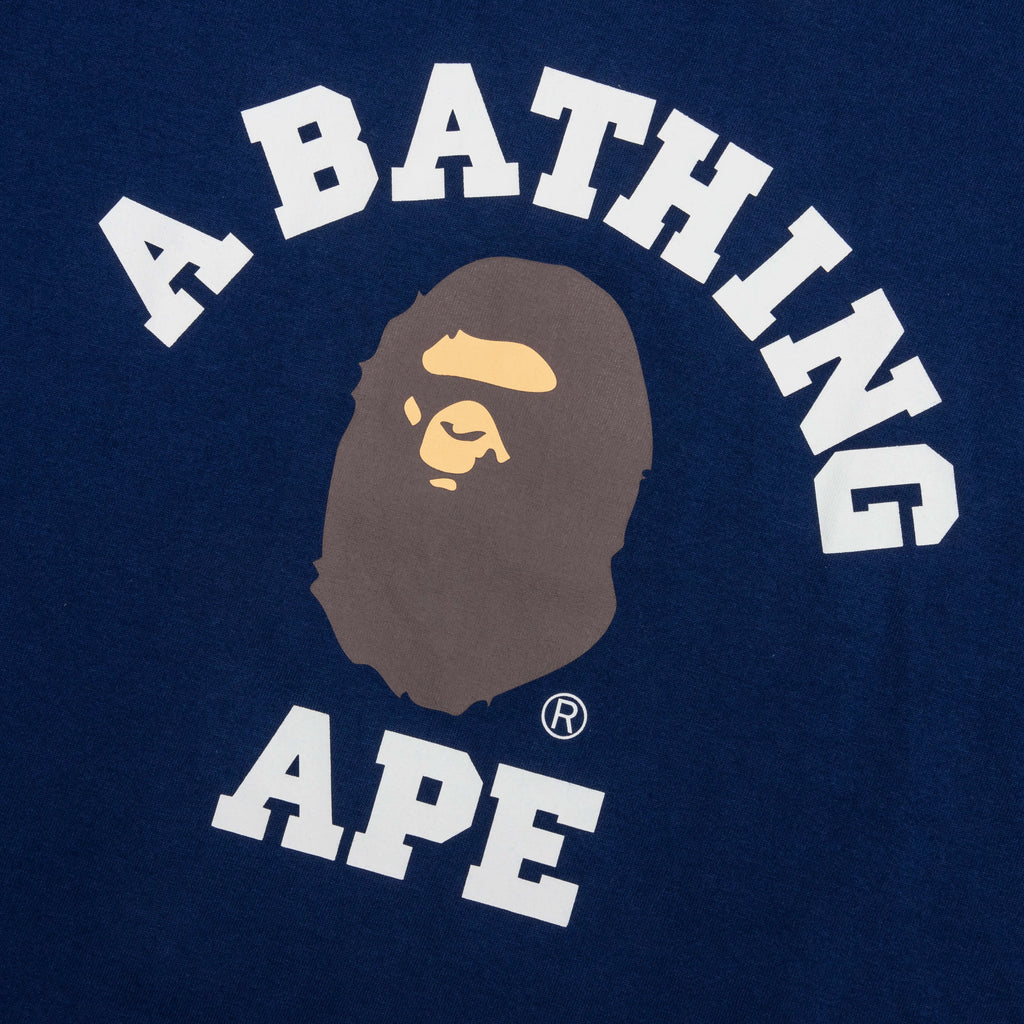 College Tee - Navy