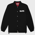 College Coach Jacket - Black