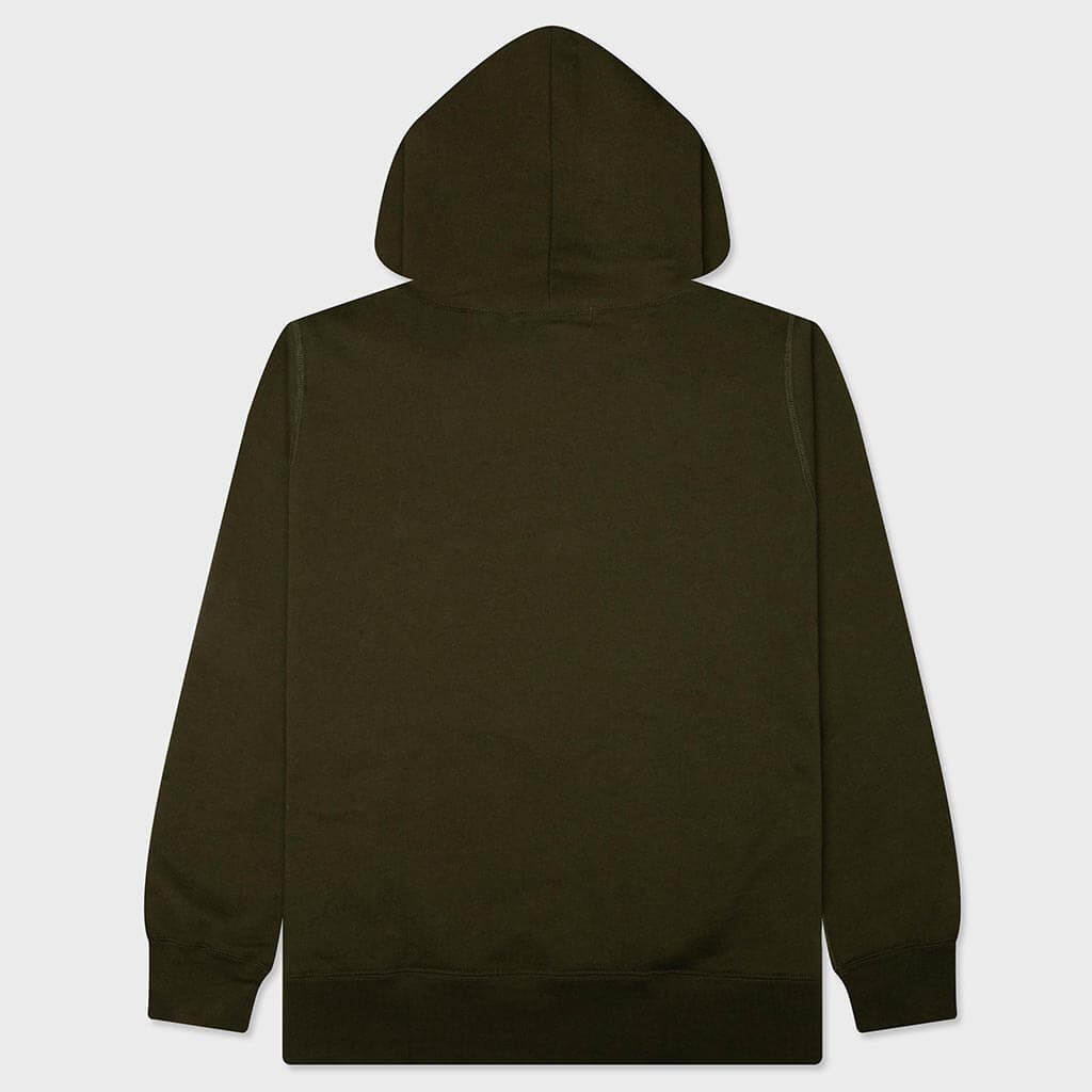 College Pullover Hoodie - Olive Drab