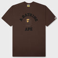 College Tee - Brown