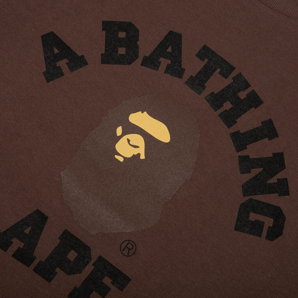 College Tee - Brown