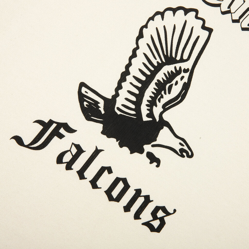 Collegiate Falcons Tee - Vintage White/Black/Green