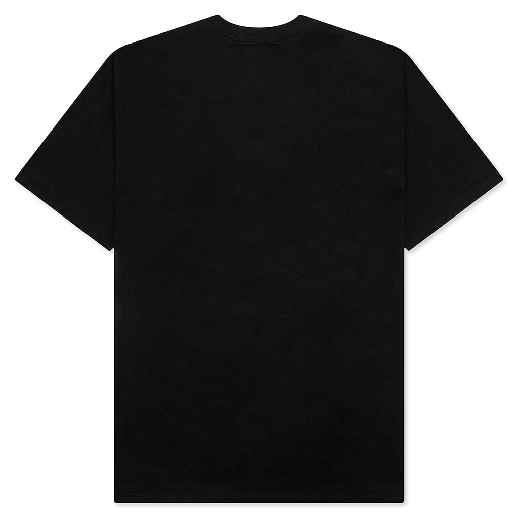 Color Camo Milo on Big Ape Tee - Black/Navy