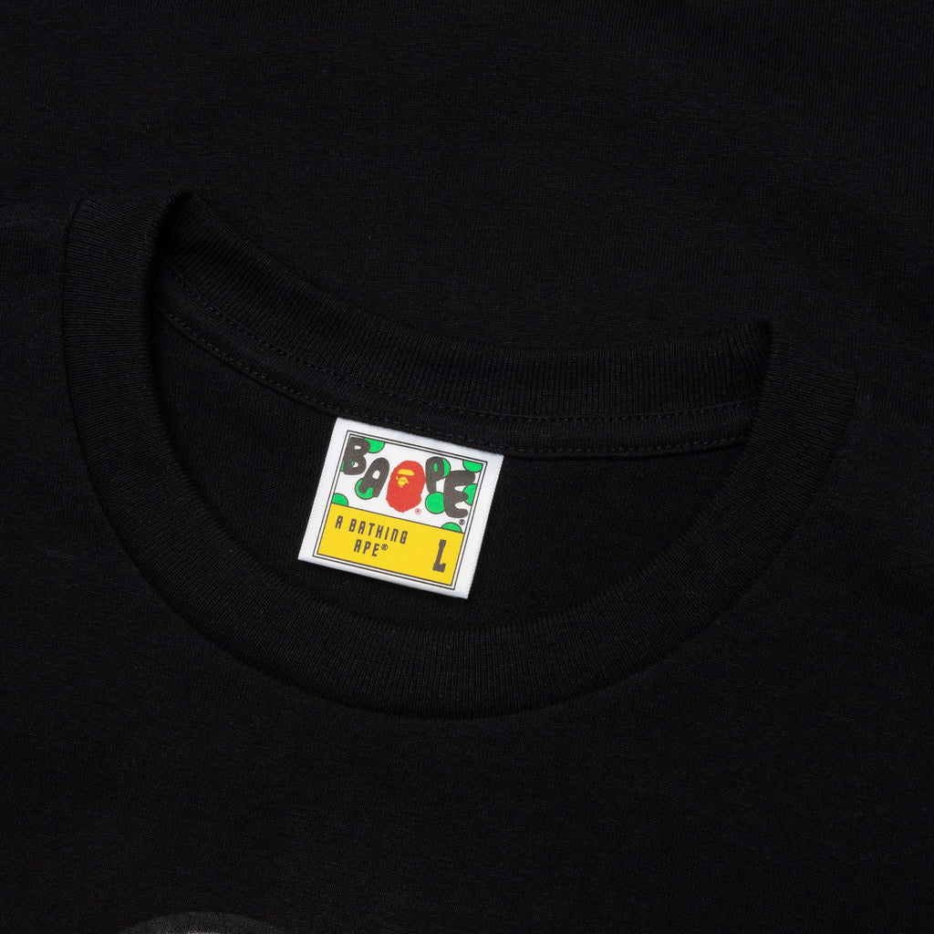 Color Camo Milo on Big Ape Tee - Black/Navy