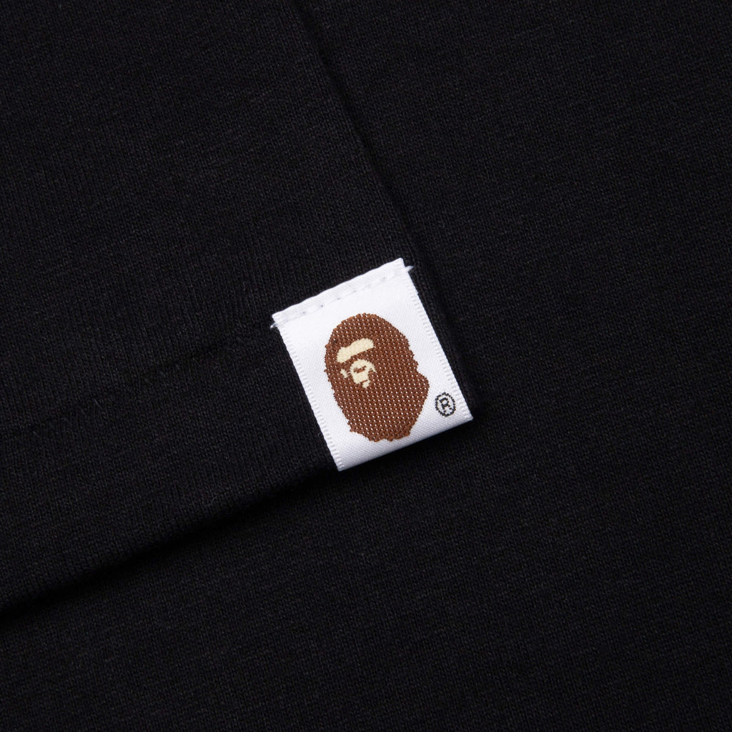 Color Camo Milo on Big Ape Tee - Black/Navy