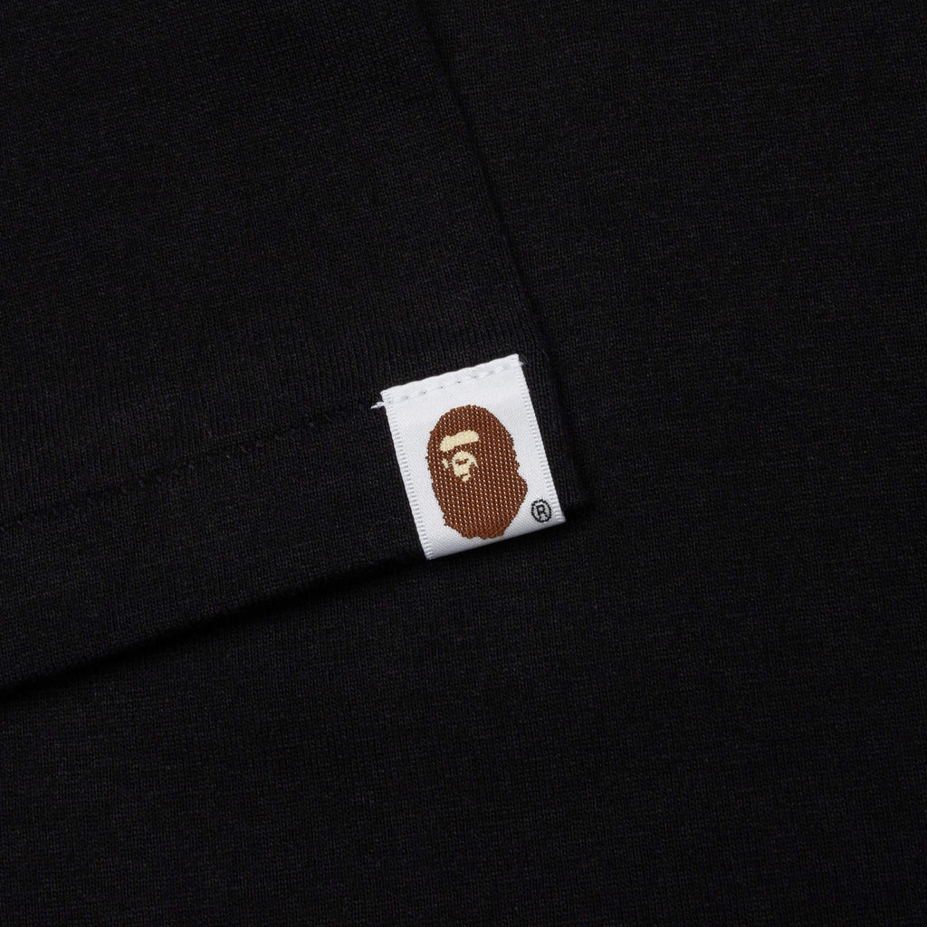 Color Camo Milo on Big Ape Tee - Black/Purple