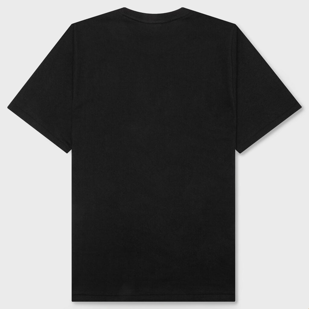Color Camo Shark Tee - Black/Purple