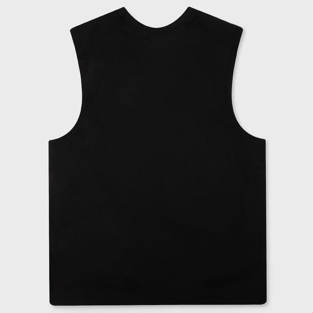 Color Camo Bape Sta Tank Top - Black
