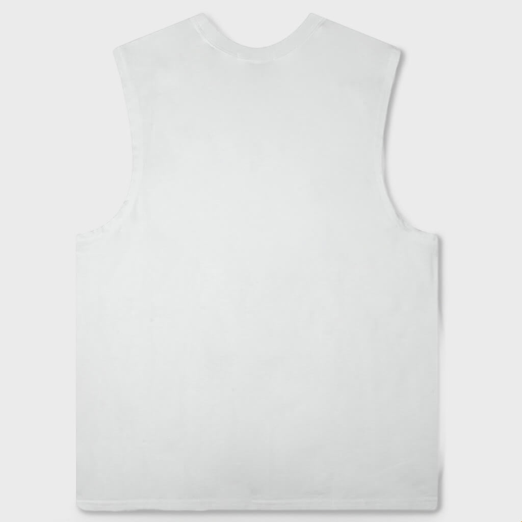 Color Camo Bape Sta Tank Top - White